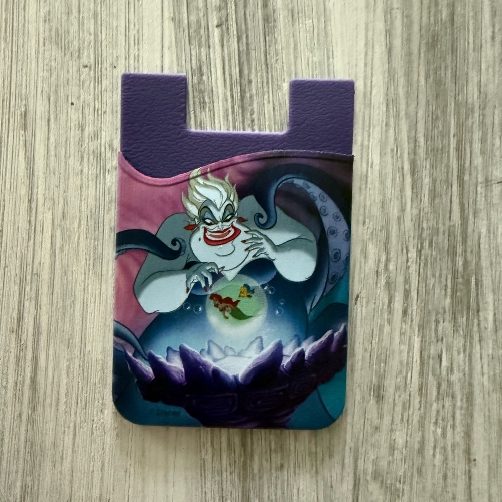 Purple Ursula Phone Card Holder